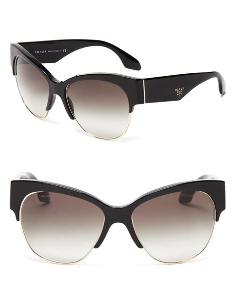 prada eyeglasses cat eye|59mm cat eye sunglasses prada.